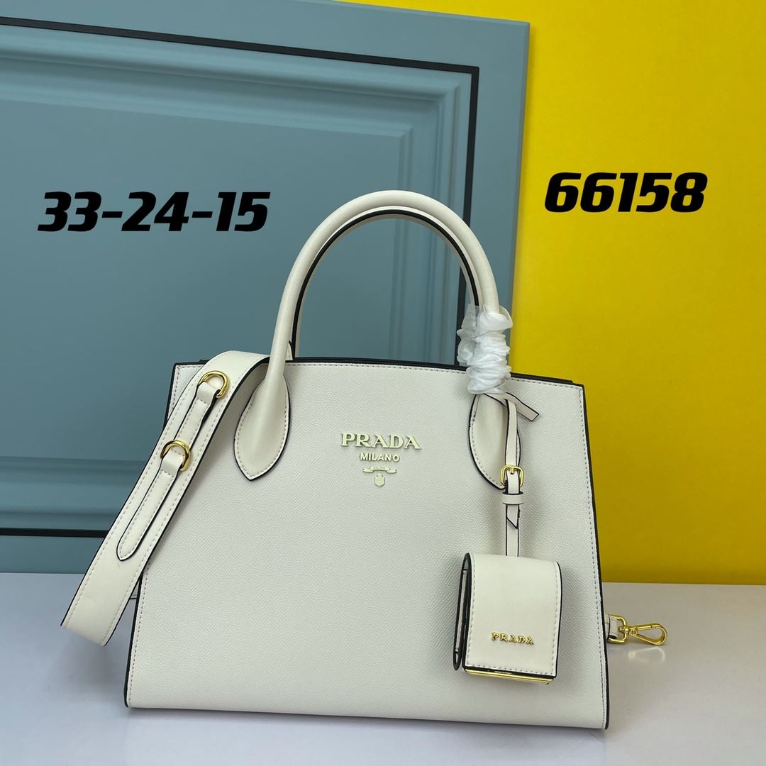 Pra*a top handle bags